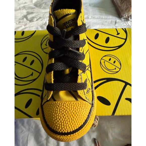 Converse × Chinatown Market Smiley Face High-Top Sneakers Toddler 7 New With Box - Picture 10 of 16